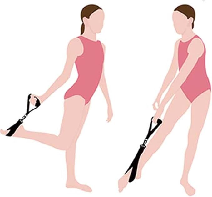 Stretching Straps for Flexibility, Balance, and Leg Stretching – Multiple Styles for Yoga, Ballet, Dance, Gymnastics & Physical Therapy