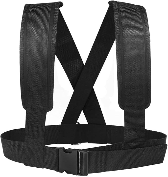 YNXing Sled Harness Workout Resistance and Assistance Trainer Physical Training Resistance Rope Kit Improving Speed, Stamina and Strength