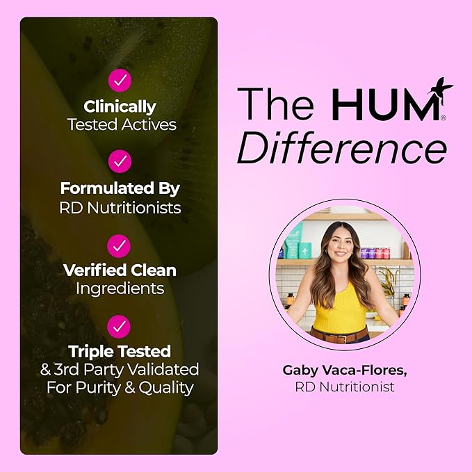 HUM Wing Man - Liver Detox and Liver Support Supplement with Milk Thistle, Dandelion Root Powder & Artichoke Leaf Extract - Helps Flush Liver of Toxins (60-Count)