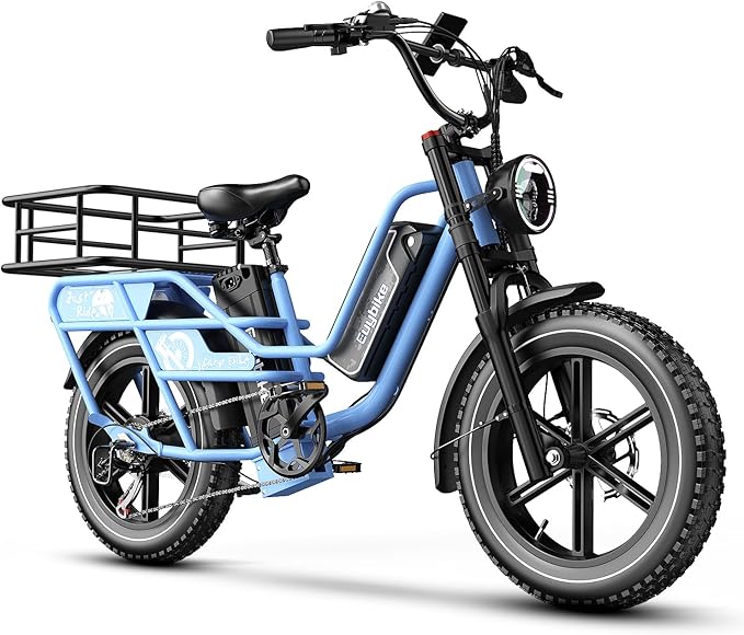 1500W Electric Bike for Adults,48V 20/60Ah Removable Battery Max Range 80Miles & 30MPH Electric Bicycle,20''ร4" Fat Tire Ebike,Adult Electric Bicycles for Commute Beach Snow,E-Bike UL Certified