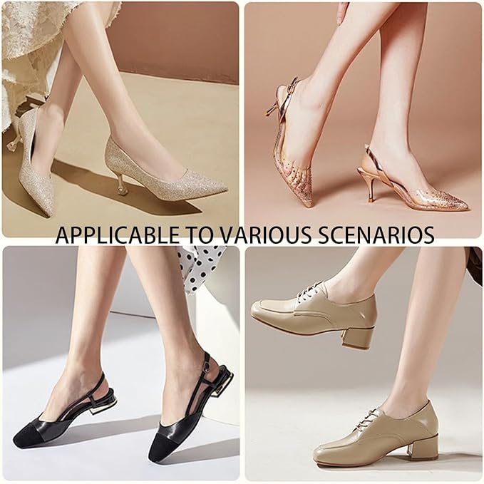 24 Pcs Foot Callus Toe Oval Cushions Pad Protector Corn Patches Shoe Accessories Fabric Feet Heel Toe Protector