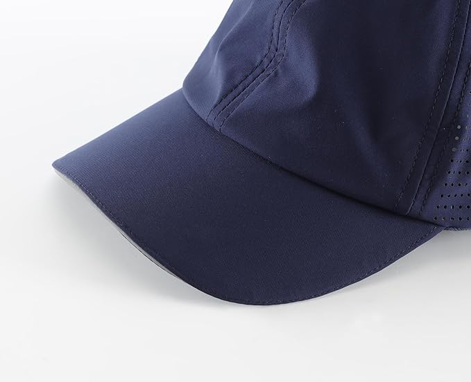 Home Prefer Reflective Water Repellent Quick Dry Airy UPF50+ Sun Hat for Men Women Outdoor Sports Baseball Caps Unisex