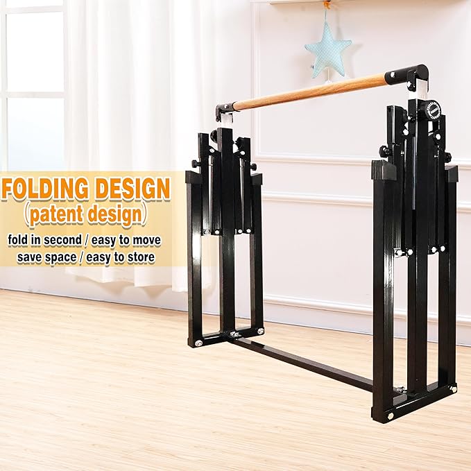 4FT/5FT Gymnastic Bar Set Gymnastics Horizontal Bar Gymnastics Kip Bar for Kids Home Use