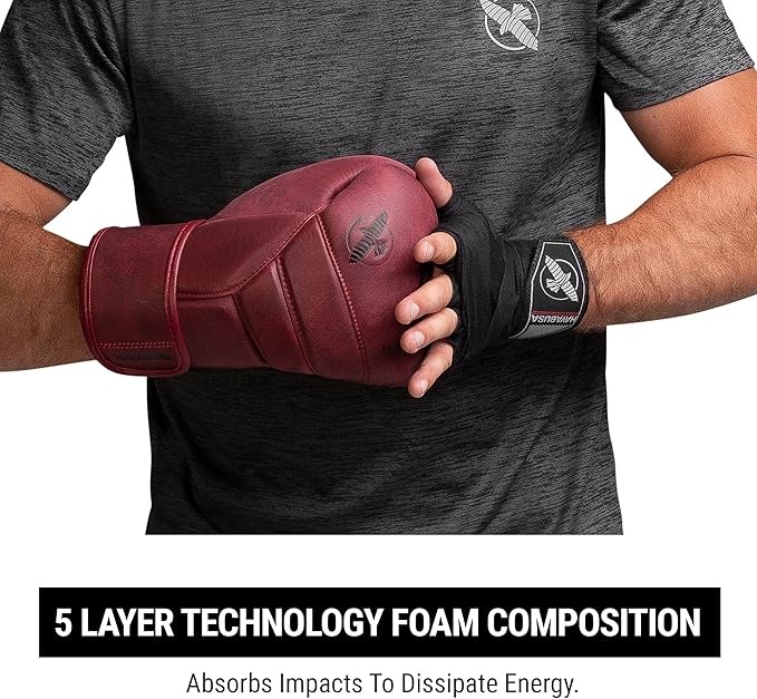 Hayabusa T3 LX Leather Boxing Gloves Men and Women for Training Sparring Heavy Bag and Mitt Work