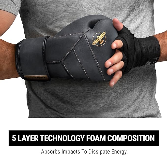 Hayabusa T3 LX Leather Boxing Gloves Men and Women for Training Sparring Heavy Bag and Mitt Work