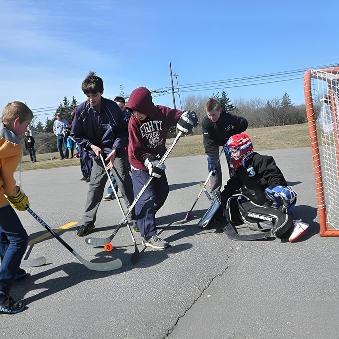Premier Sports ā 54ā Junior Steel Street Hockey Goal ā Portable Hockey Net for Indoor & Outdoor Use ā Hockey Training Equipment