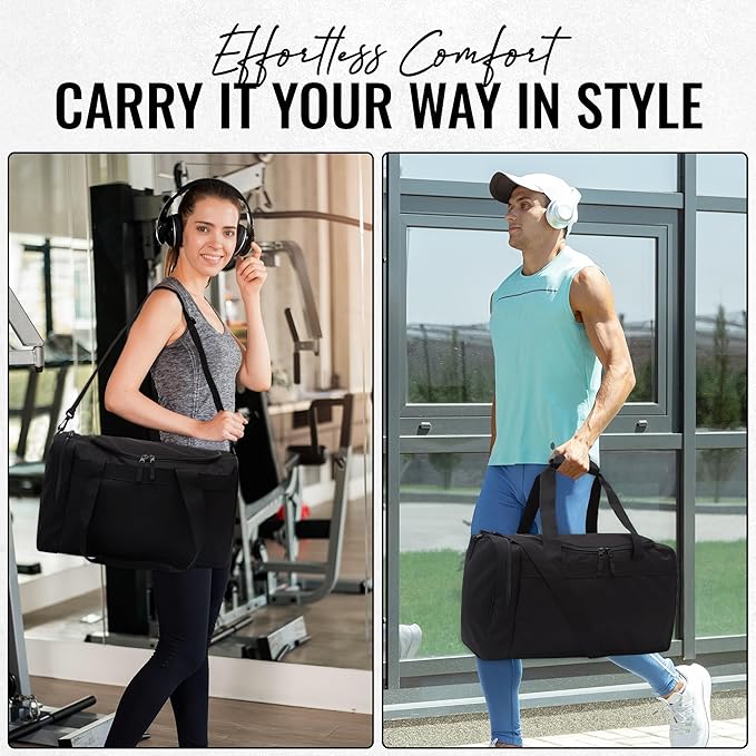 Jetstream Heavy Duty Multi Pocket Durable Sports Gym Equipment Travel Duffel Bag