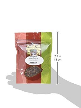 Honeybush Herbal Tea Pouches - 4oz | Loose Leaf South African Herbal Tisane | Naturally Sweet Flavor | Caffeine Free | Serve Hot or Iced | Great with Honey | High in Antioxidants