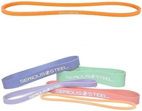 Serious Steel Fitness 12 inch Resistance Band - Deadlift & Hip Band for Glute Activation & Dynamic Warm Up