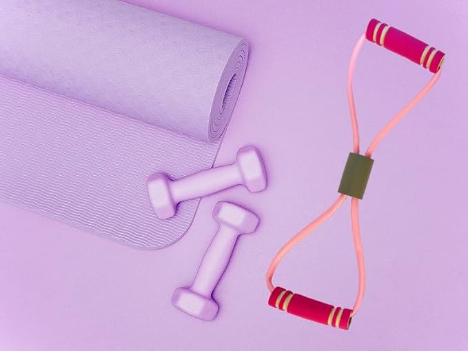 Figure 8 Stretch Fitness Strap for Full-Body Workouts,Exercise Bands for Back,Resistance Bands,Figure 8 Exercise Bands for Women Men