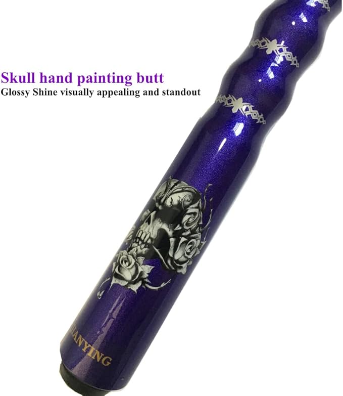 58" Pool Cue Stick,13mm 2-Piece Maple Hardwood Ergonomic Design Billiard Cues Kit,19/20/21oz