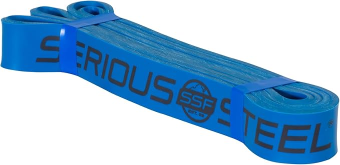Serious Steel Fitness 37" Resistance Training Bands (Portable Exercise Band System Training Bands- Great for Individuals Looking for Tension Throughout The Exercise)