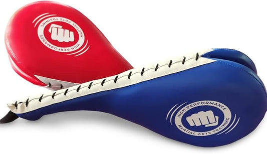'+Performance Taekwondo Kick pad & Boxing pad | Martial Arts Training Equipment | Karate Pads | Taekwondo Sparring Gear | MMA, Kickboxing, Muay Thai | Kick Pads Martial Arts Target for Kids & Adults.