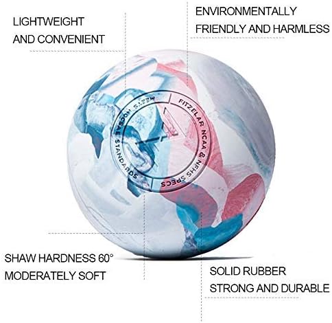 2PCS Massage Lacrosse Balls for Myofascial Release, SGS Certification, Massage Deep Tissue for Foot Back Shoulder Feet, Trigger Point Therapy, Relieving Muscle Pain (2 Pieces)