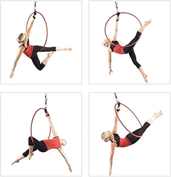PRIOR FITNESS Lyra Aerial Hoop Hand Loop Strap noose for Yoga Aerial Acrobatics Strength Training