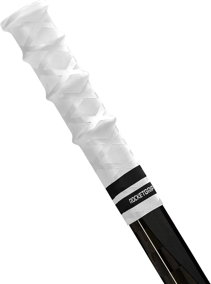 Hockey Stick Rubber Replacement Grip - Better Than Grip Tapes - Long Lasting Premium Quality Easy to Install Ice Hockey Sports Grip for Adults and Kids