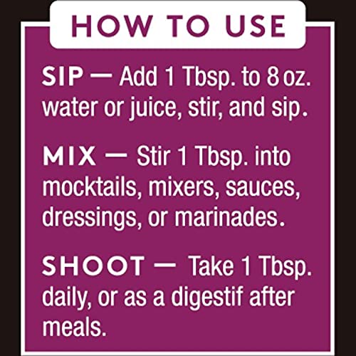 Herbal Revolution Energy Tonic | Beets + Ginger | Daily Herbal Tonic Blend of Apple Cider Vinegar and Vegetables Supports Good Health | 8 Fl Oz Bottle