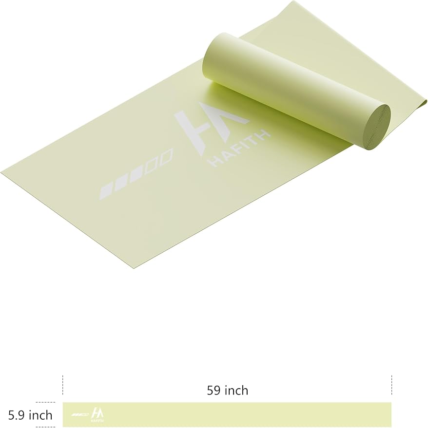 Fabric Resistance Bands for Women – 5 Level Exercise Bands Resistance Set, Resistance Bands for Working Out with Handles, Workout Bands Resistance for Women, Yoga, Pilates, Glutes, Legs,Vigor Yellow