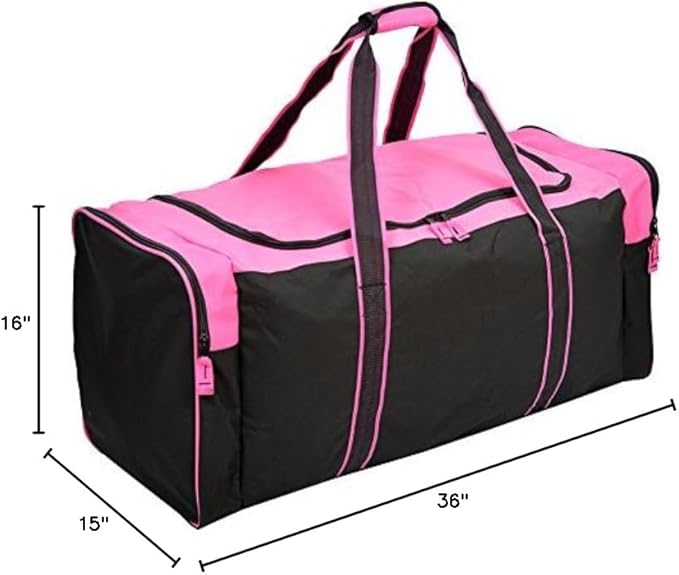 Jetstream Heavy Duty Multi Pocket Durable Sports Gym Equipment Travel Duffel Bag