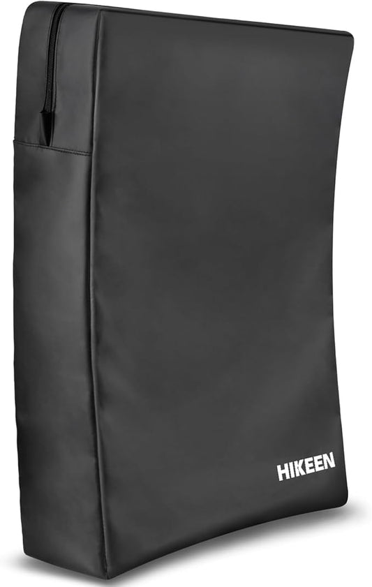 Hikeen Kick Shield Muay Thai Pads, Denser Softer Foam Kick Boxing Pads for MMA, Martial Arts, Karate, Taekwondo, Punching, Foot, Knee and Elbow Target- 24"x16" Blocking Pad with Handles (1PCS)