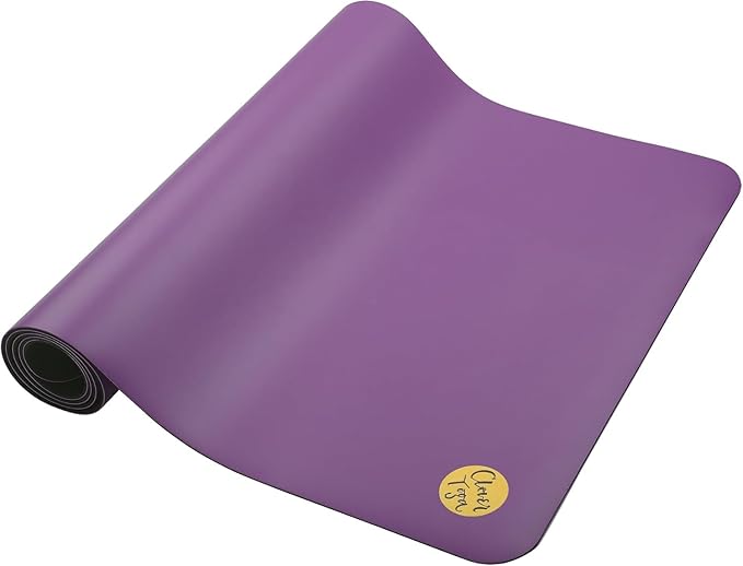 Clever Yoga Liquid Balance Thick Yoga Mat - Pro Exercise Yoga Mat with Non-Slip Surface for Home Gym, Earth-Friendly & Recyclable Pilates and Workout Pad Women & Men, 4.5 mm