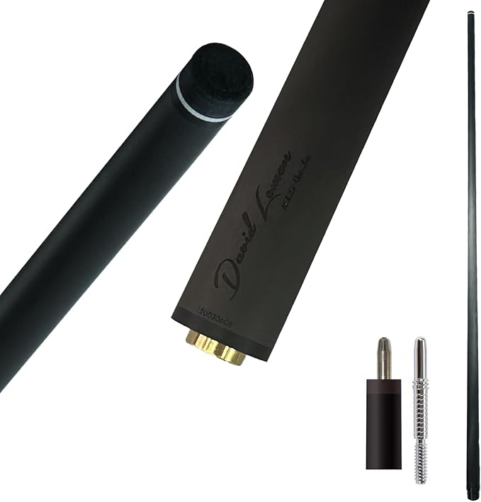 29.13" /Radial Wavy 3/8-10 3/8-11 3/8-14 Uni-Loc 5/16-18 Carbon Pool Cue Single Shaft, Low Deflection Technology, Ultra-Smooth, pro Taper, Easy to Control