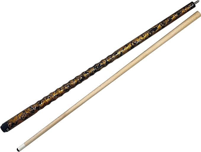 58" Pool Cue Stick,13mm 2-Piece Maple Hardwood Ergonomic Design Billiard Cues Kit,19/20/21oz