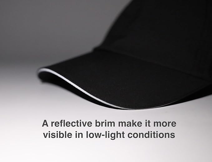 Home Prefer Reflective Water Repellent Quick Dry Airy UPF50+ Sun Hat for Men Women Outdoor Sports Baseball Caps Unisex