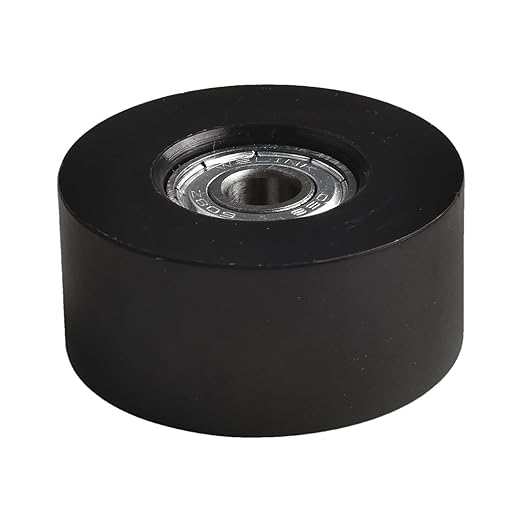 4 Pieces Fitness Trolley Seat Rail Rollers for Water Resistance Rowing Machine, Nylon Steel Cushion Moving Wheel, Row Machines Part Replacement for Home Gym Fitness Equipment