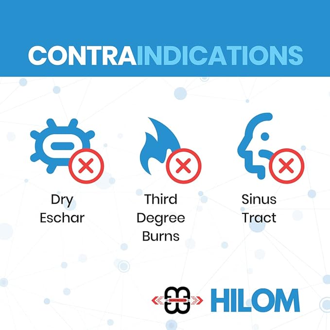 Hilom Silicone Foam Dressing with Adhesive Border 6 in x 6 in (5 Pack) Waterproof Dressing | Moist to Heavily Draining Wounds Including Pressure Ulcer, Burns, or Lacerations | Latex Free…