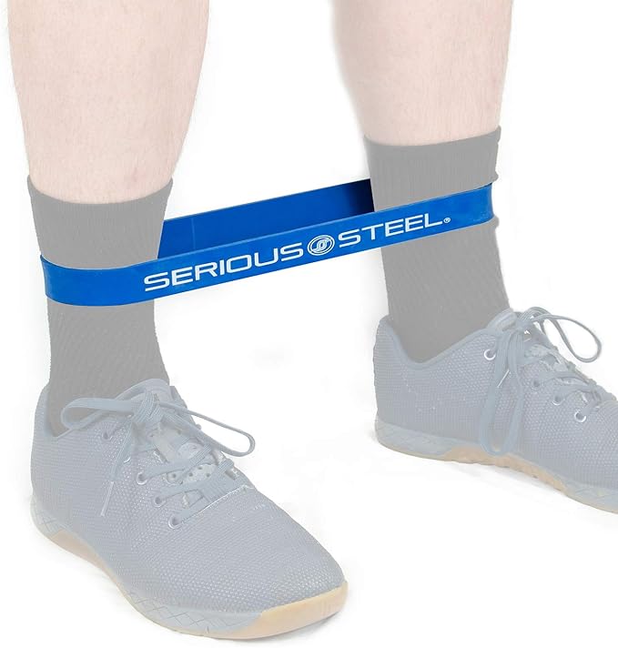 Serious Steel Fitness 12 inch Resistance Band - Deadlift & Hip Band for Glute Activation & Dynamic Warm Up