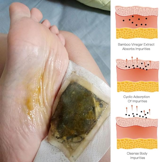 20 PCS Foot Patch,Natural Wormwood Foot Patch,Foot Pad for Foot Care