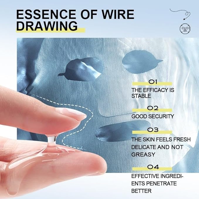 40 Pack Collagen Sheet Face Masks Skincare Bulk,Hydrating Spa Face Mask For Sensitive Skin,Anti Aging Facial Masks Sets For Women/Teen Girls(40 Combo Pack)