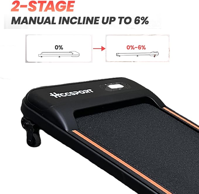 Foldable Treadmill with Incline Treadmill with Home Removable Desk Workstation 3.0 HP 3 in 1 Folding Small Compact Walking Treadmills 300 Lbs Capacity for Home Office