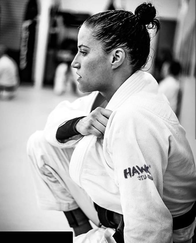 Hawk Sports Brazilian Jiu Jitsu Gi for Men and Women with Jacket, Pants, and White Belt for Martial Arts Training