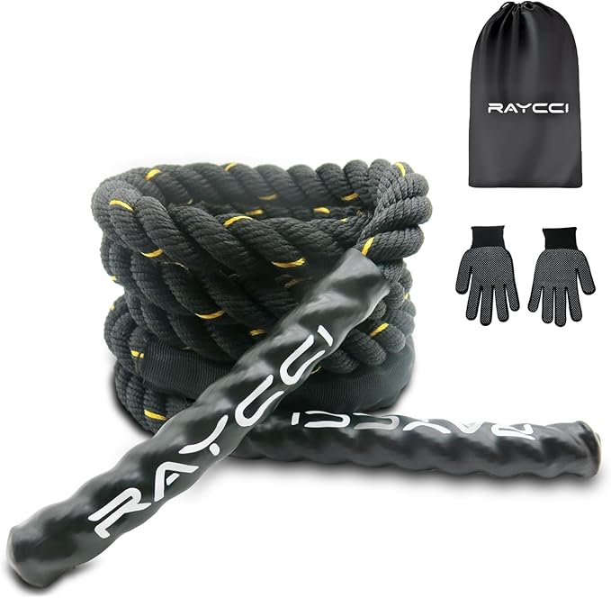 Jump Rope, Weighted Jump Rope for Men & Women, 2.2 lb 2.5 lb 2.8 lb 5.5 lb Heavy Exercise Jumpropes for Fitness Home Gym Workout Equipment for Improve Strength, Building Muscle, Power Training