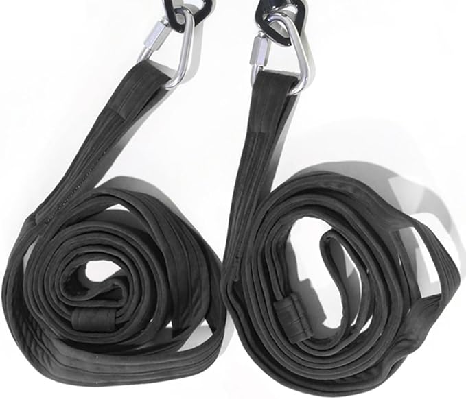 6.6ft 2m Aerial Loops Aerial Straps Ropes Aerial Acrobatics Body Loop Trapeze Circus Apparatuses Equipment Yoga Straps 1 pairs