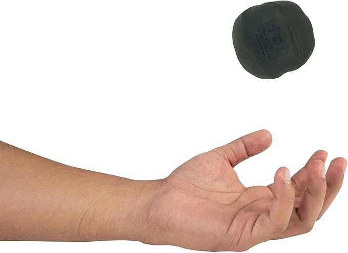 Hide & Drink, Stress Ball, Relieve Fidgeting and Anxiety, Exercise Hand, Squishy Tension Accessory, Great for The Office, Classic Style, Full Grain Leather, Handmade, Dark Jade