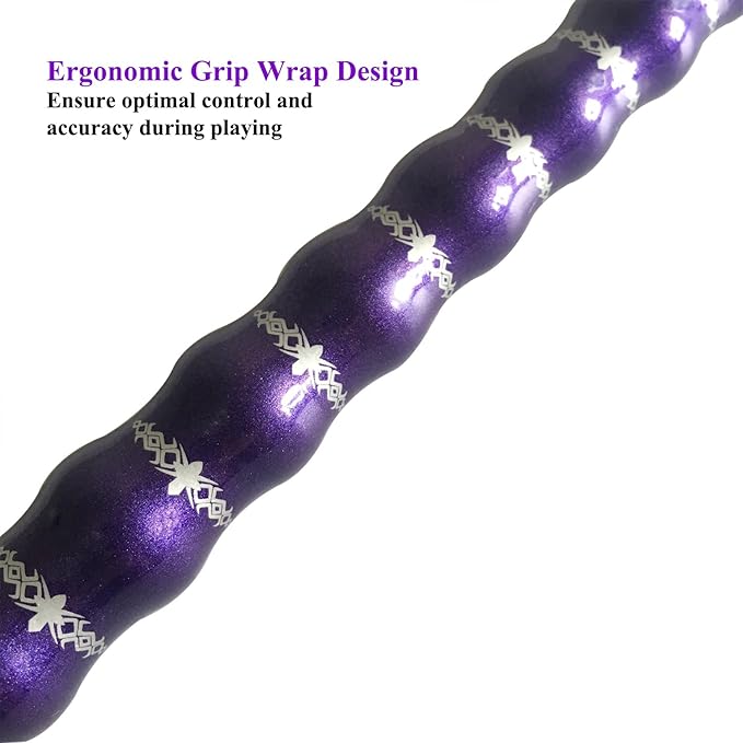 58" Pool Cue Stick,13mm 2-Piece Maple Hardwood Ergonomic Design Billiard Cues Kit,19/20/21oz