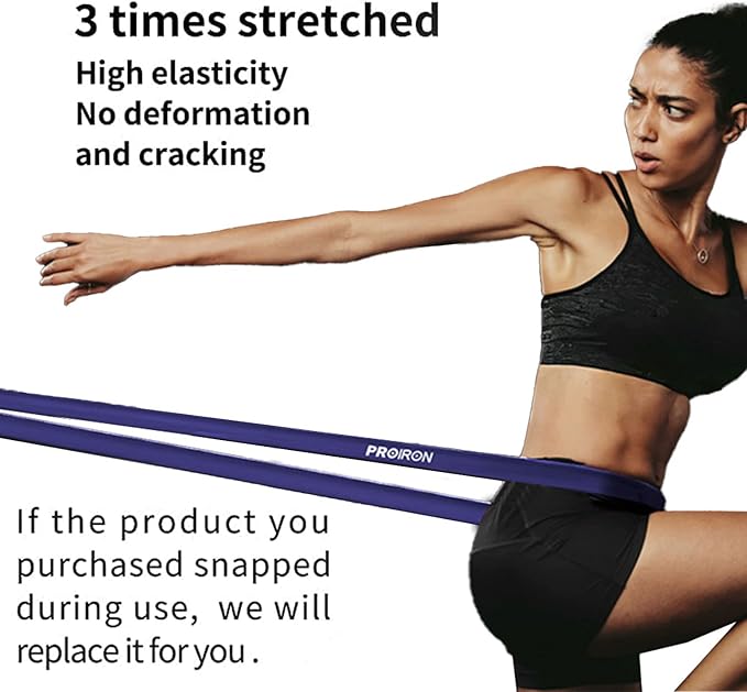 PROIRON Resistance Bands,Pull Up Assistance Bands,Exercise Workout Band for Men & Women,Thick Heavy Duty Resistance Band Set for Working Out,Stretching, Physical Therapy