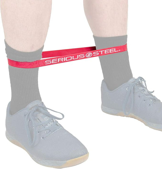 Serious Steel Fitness 12 inch Resistance Band - Deadlift & Hip Band for Glute Activation & Dynamic Warm Up