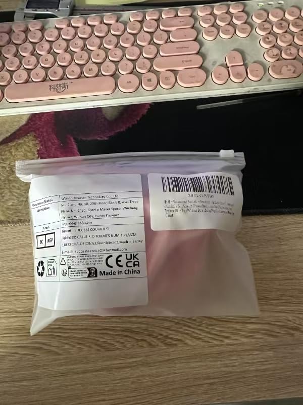 Figure 8 Resistance Band, Arm Back Shoulder Exercise Elastic Rope Stretch Fitness Band, Foot, Leg, Hand Stretcher, Arm Exerciser for Yoga Pilates Stretching Physical Therapy, Home Gym Workout（ Pink