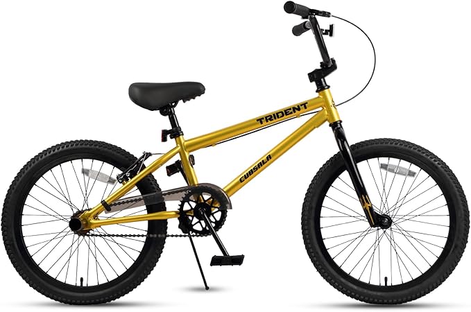 20 24 26 Inch BMX Race Bike Trident Bicycles Beginner-Level to Advanced Riders with 2 Pegs, Multiple Colors