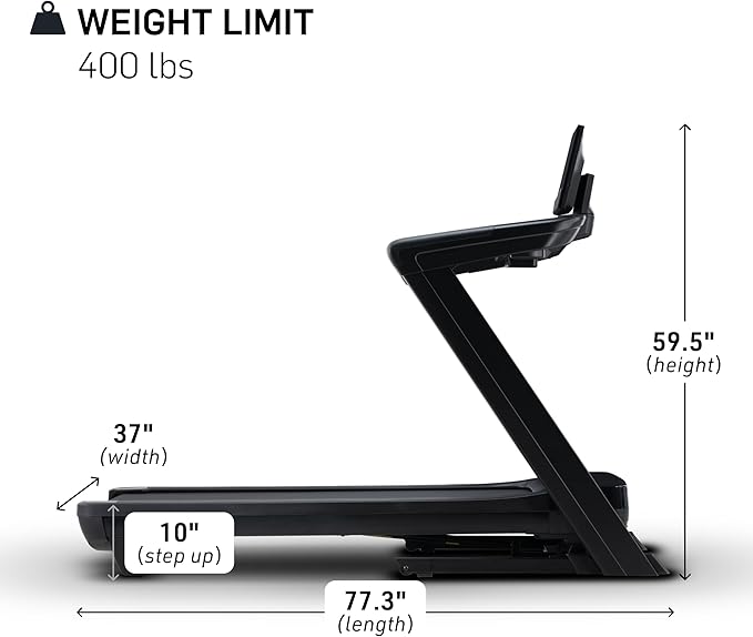 NordicTrack Commercial Series: Premium Foldable Treadmills, Incline & Decline, iFIT Membership Required to Access iFIT Content & Features