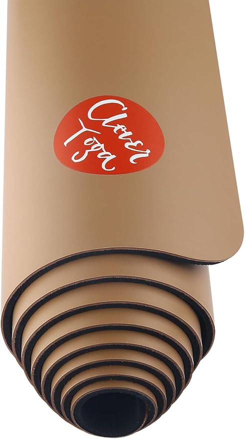 Clever Yoga Liquid Balance Thick Yoga Mat - Pro Exercise Yoga Mat with Non-Slip Surface for Home Gym, Earth-Friendly & Recyclable Pilates and Workout Pad Women & Men, 4.5 mm