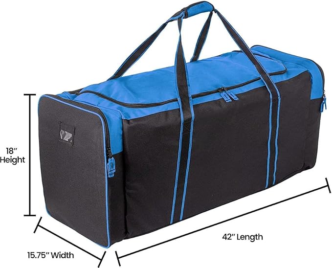 Jetstream Heavy Duty Multi Pocket Durable Sports Gym Equipment Travel Duffel Bag