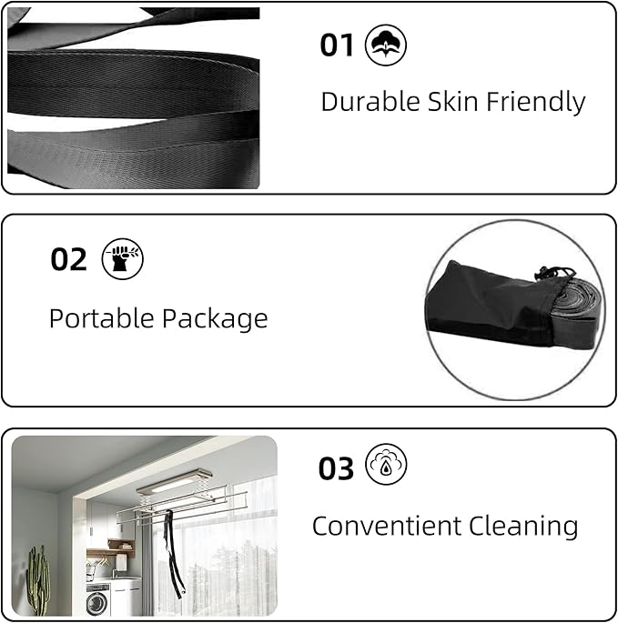 SANKUU Yoga Straps Stretching Strap with 12 Loops Workout Poster, Straps for Stretching Physical Therapy Equipment Long Stretch Out Bands for Exercise, Pilates and Gymnastics for Women Men