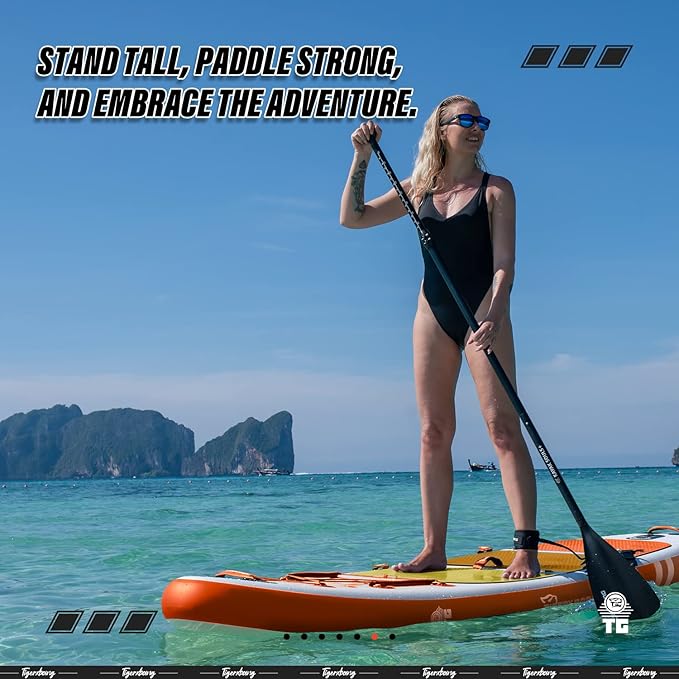 Inflatable Paddle Board with Premium SUP Board Accessories, Allround Paddle Boards for Adults/Kids,Stand Up Paddle Board Defender Collection
