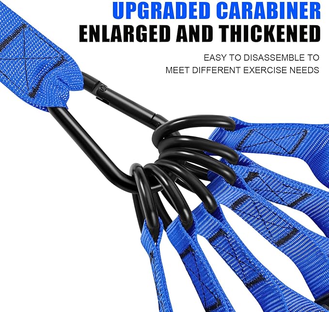 Heavy Resistance Bands for Working Out, 350lbs/450lbs Exercise Bands with Handles, Workout Bands Set for Men, Fitness Weight Bands for Muscle Strength Training, Stretching, Slim, Home Gym Equipment