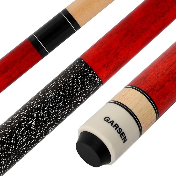 4 Pieces Pool Cue Stick 58 inch 18 oz 19 oz 20 oz 21 oz Billiard House Bar Pool Stick